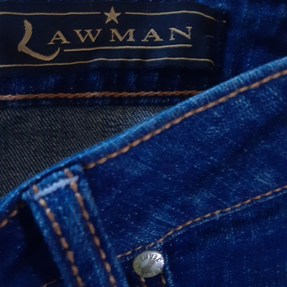 LAWMAN, Cotton Stretchy Blend, Size 13/14, 34" Inseam Jeans - Picture 10 of 12